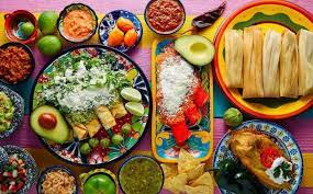 platos de la comida mexicana