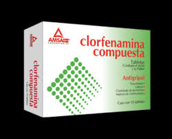 clorfenamina compuesta caja