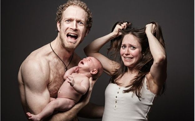 padres de bebés