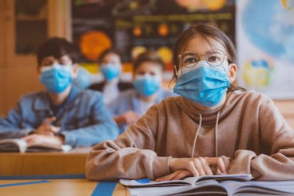 evitar contagio de niño
